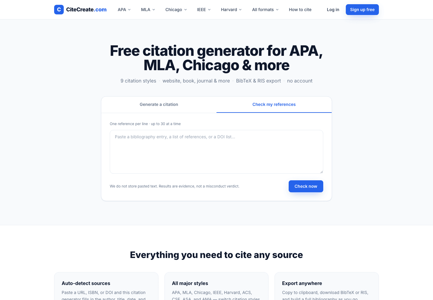 CiteCreate screenshot 2