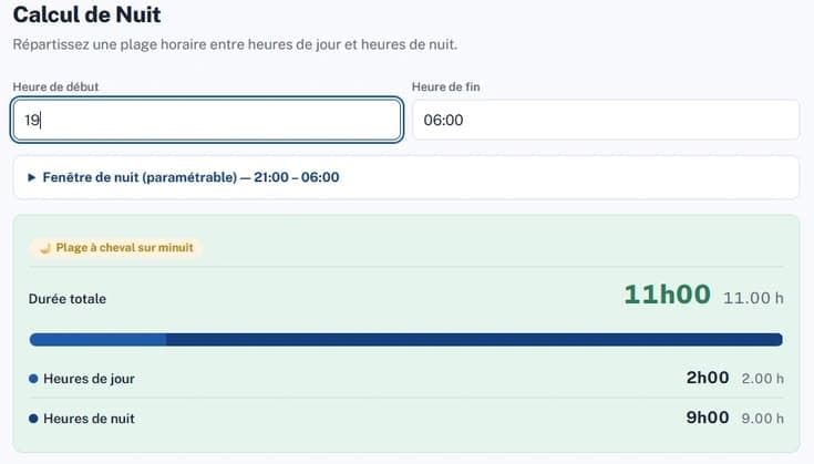 Calcul Heure screenshot 4