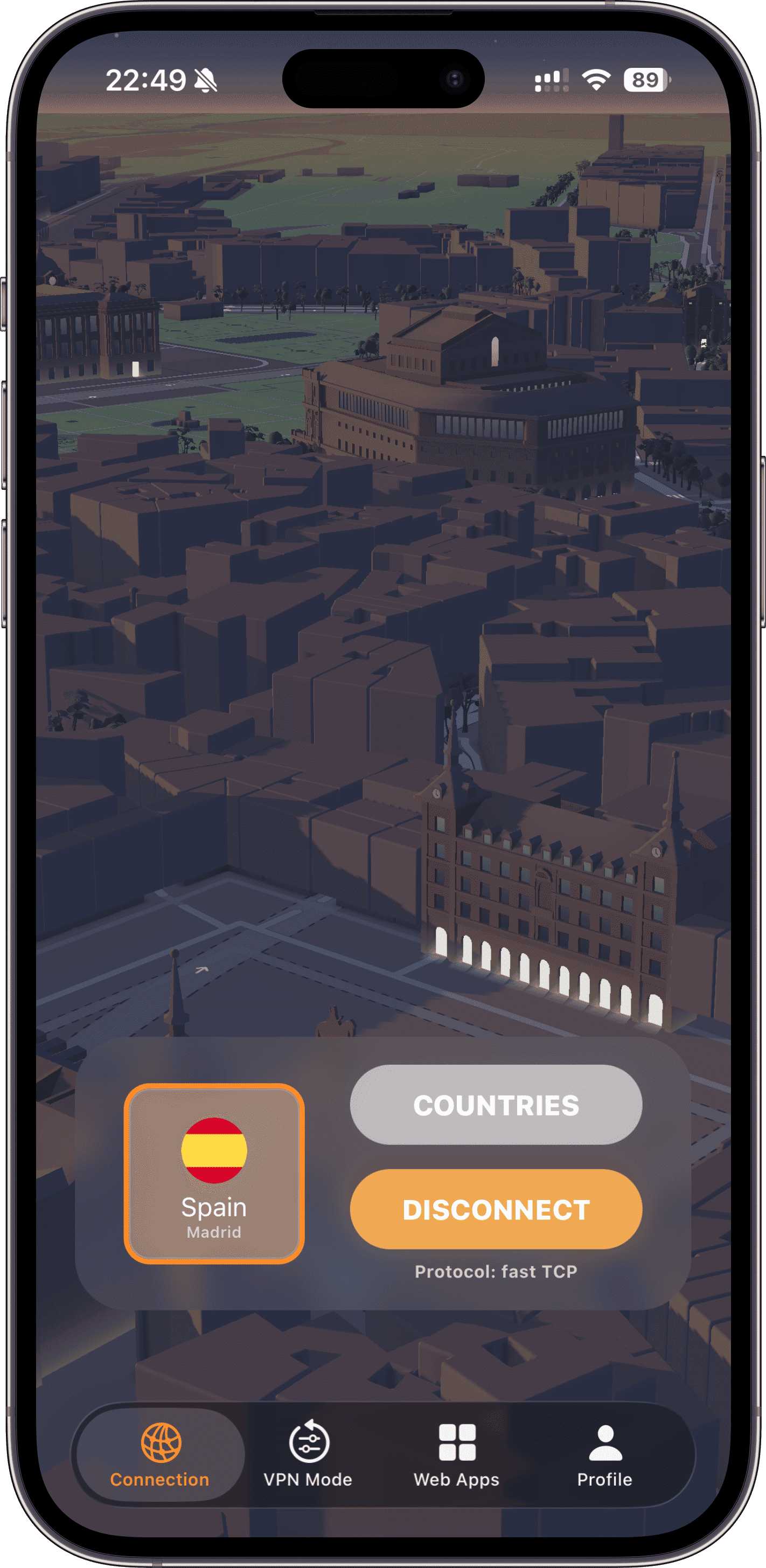 Cornel VPN screenshot 2
