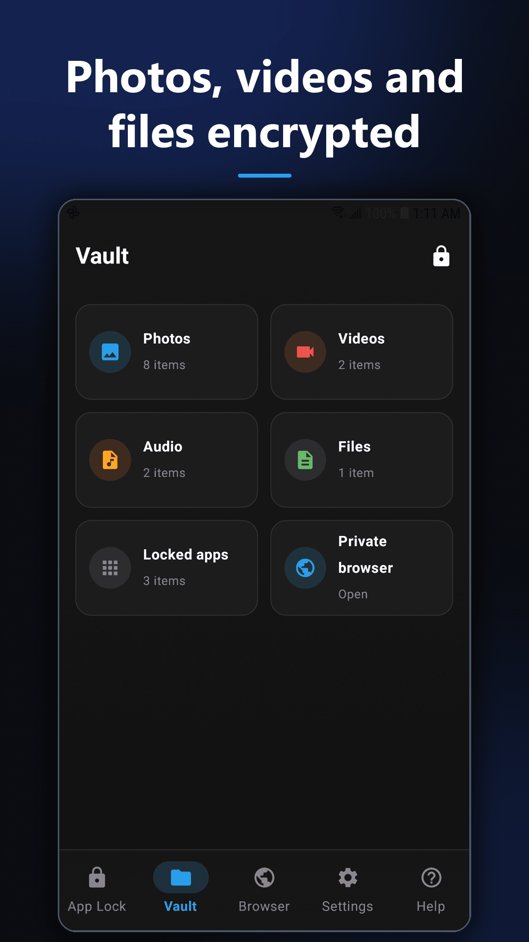 App Lock & Secure Photo Vault screenshot 3