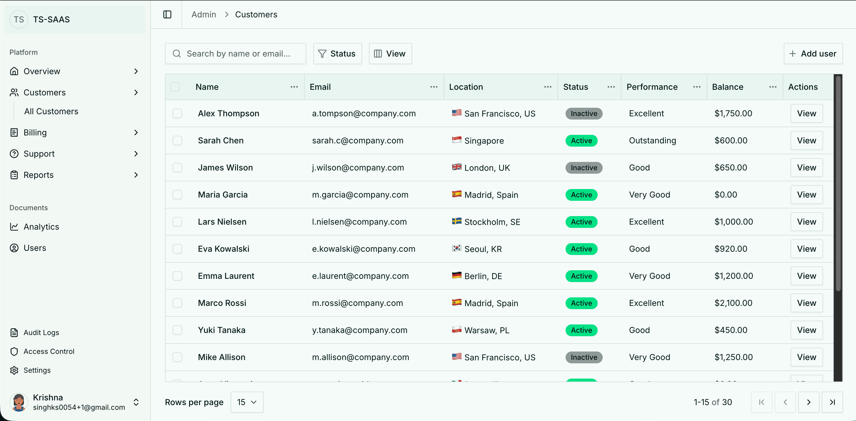 TS SAAS screenshot 2
