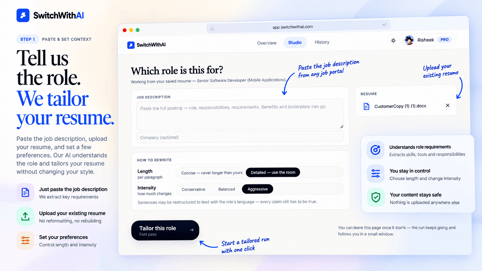 SwitchWithAI screenshot 3