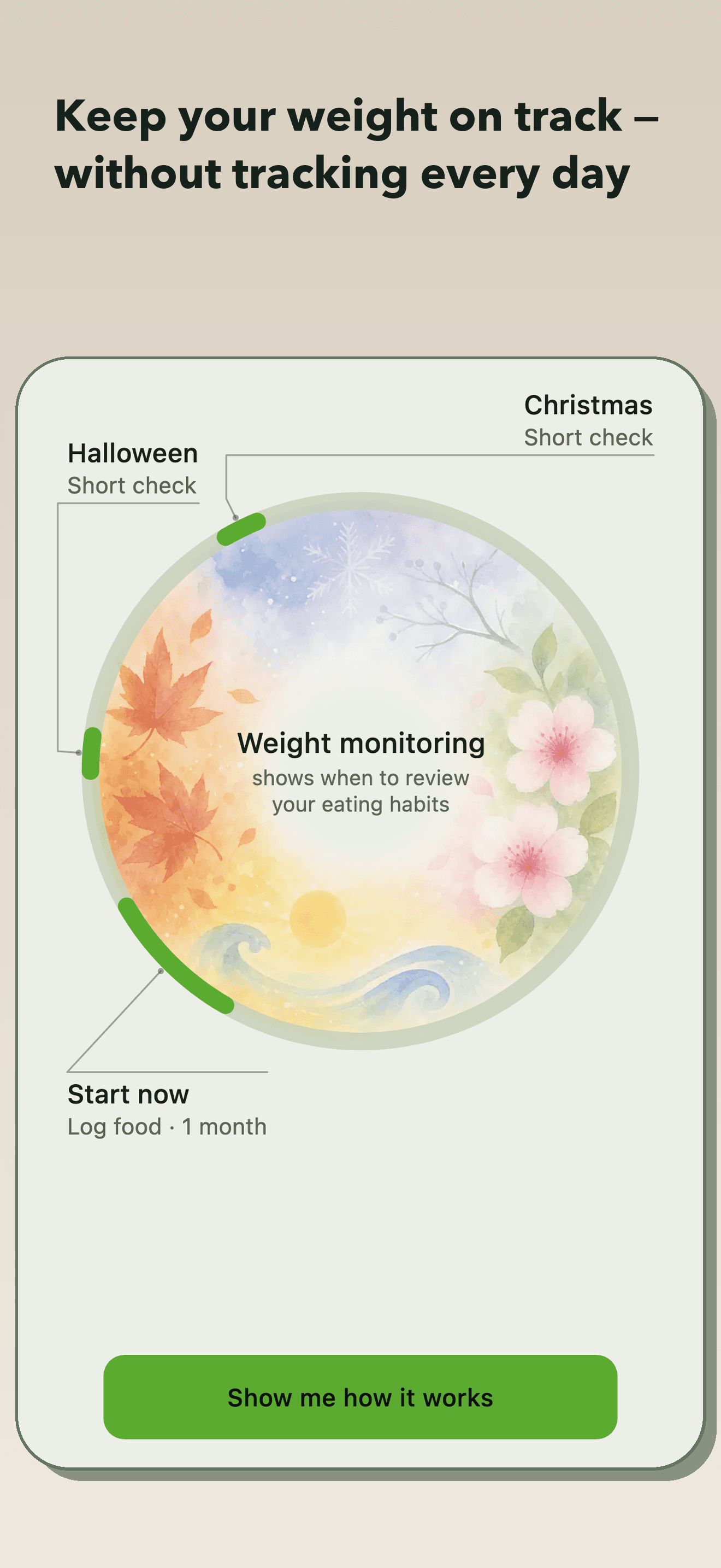Calk: Weight on Track in use