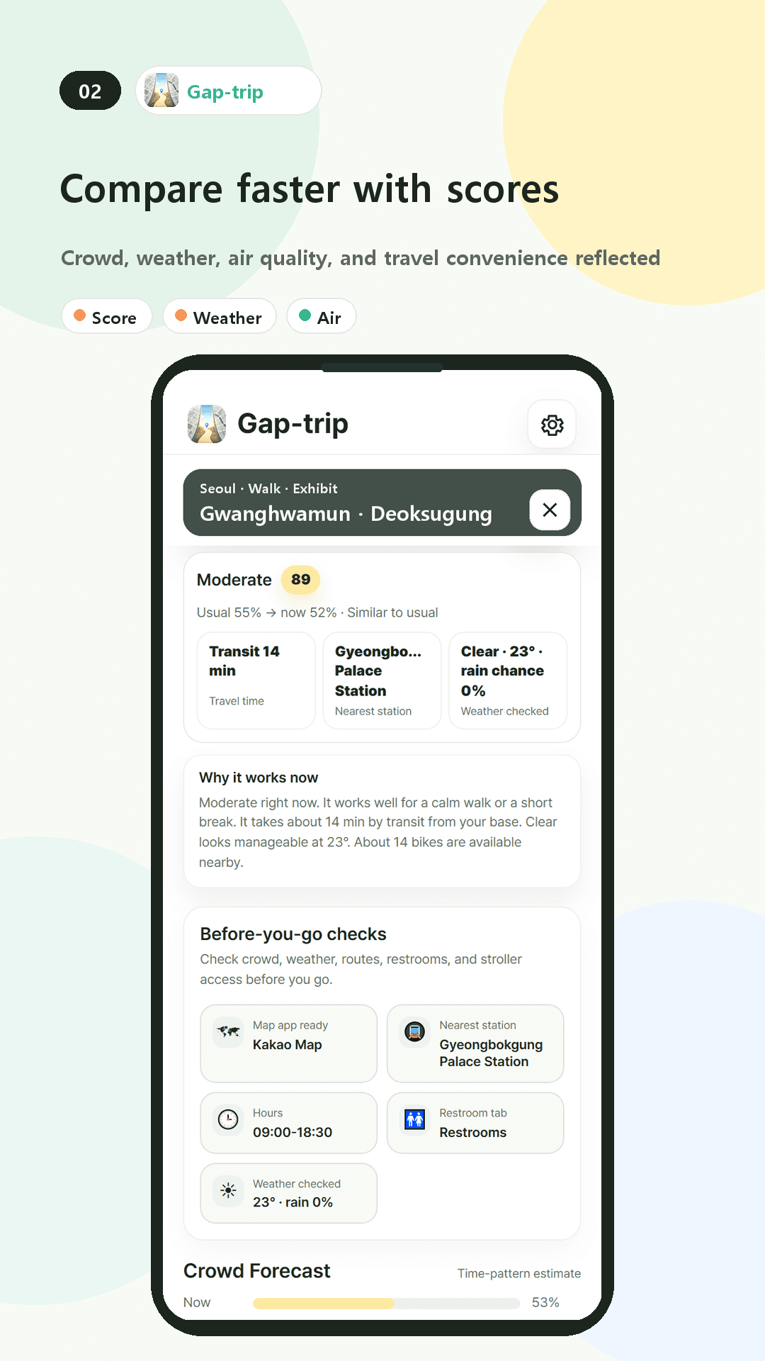 Gap-trip: Korea Travel Guide screenshot 2