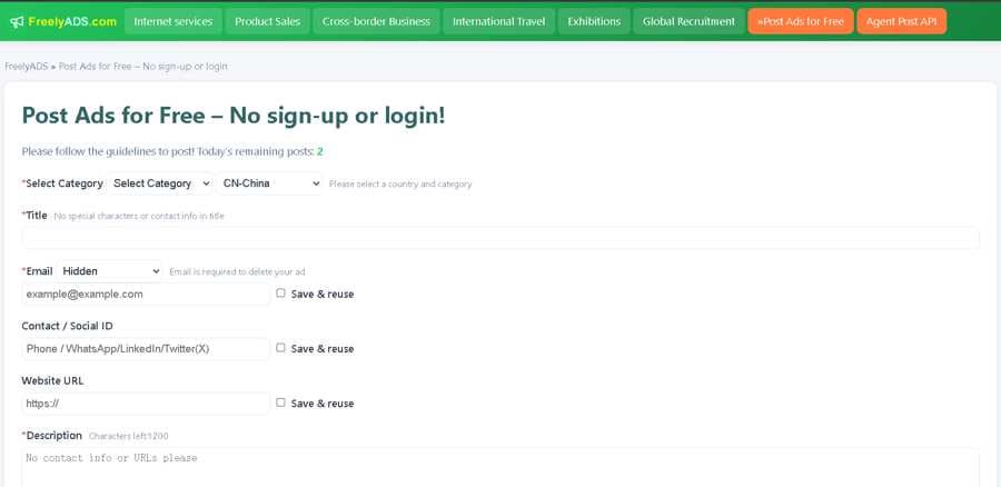 Free Classified Ads screenshot 5