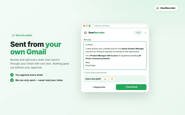 DearRecruiter screenshot 4