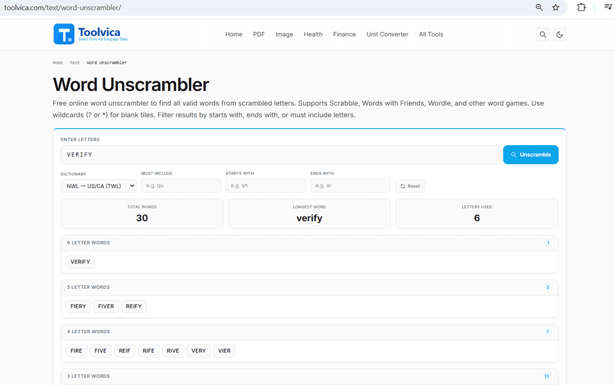 Toolvica screenshot 5