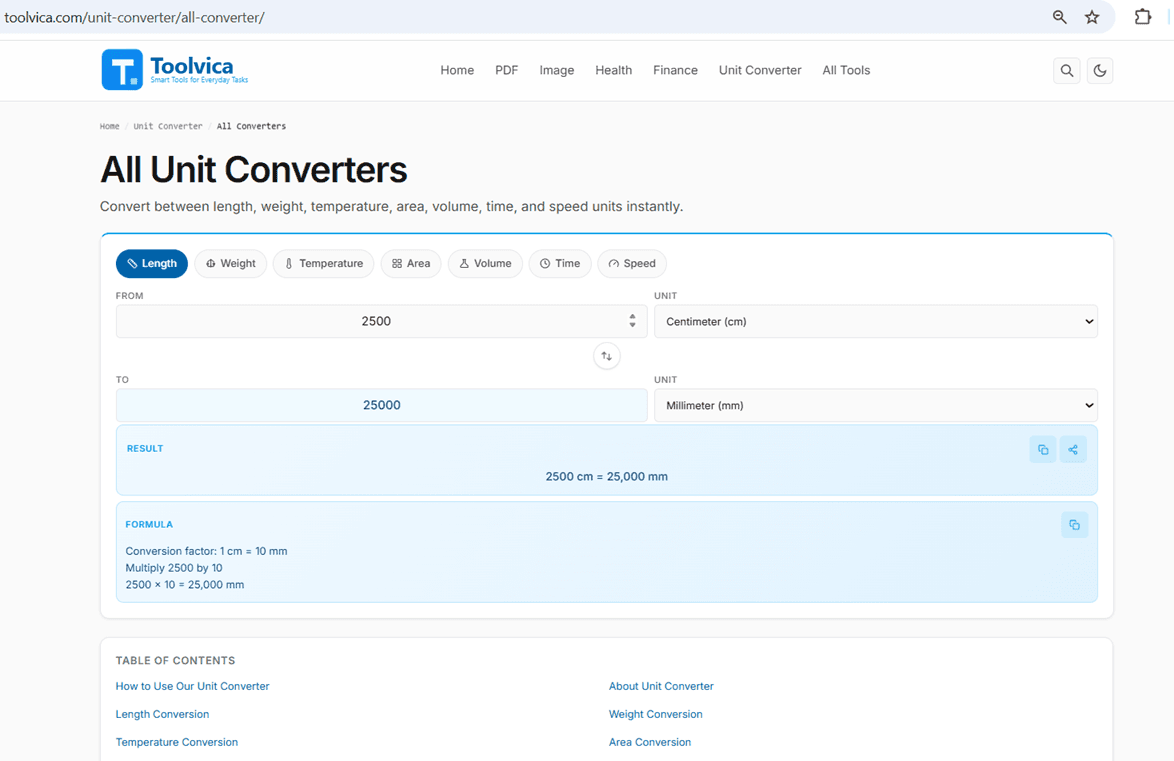 Toolvica screenshot 4