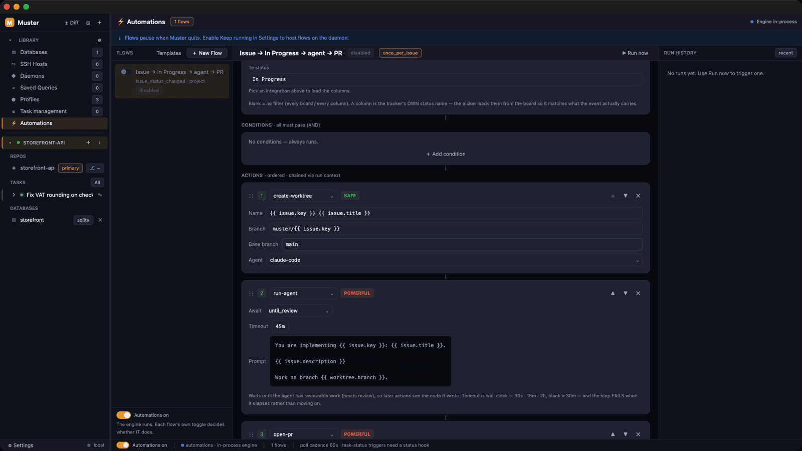 Muster screenshot 5
