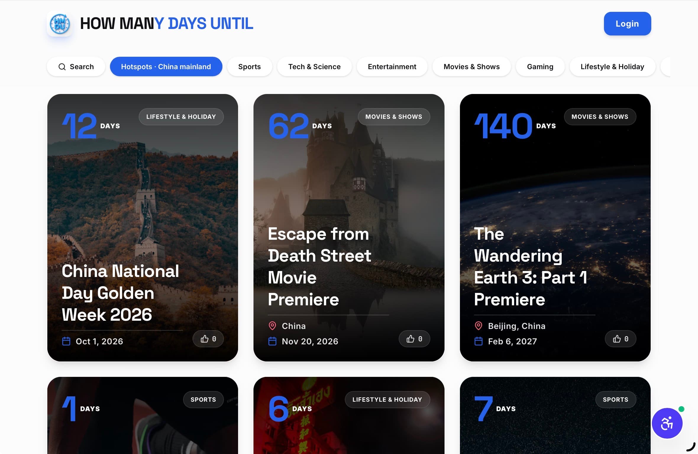How Many Days Until in use