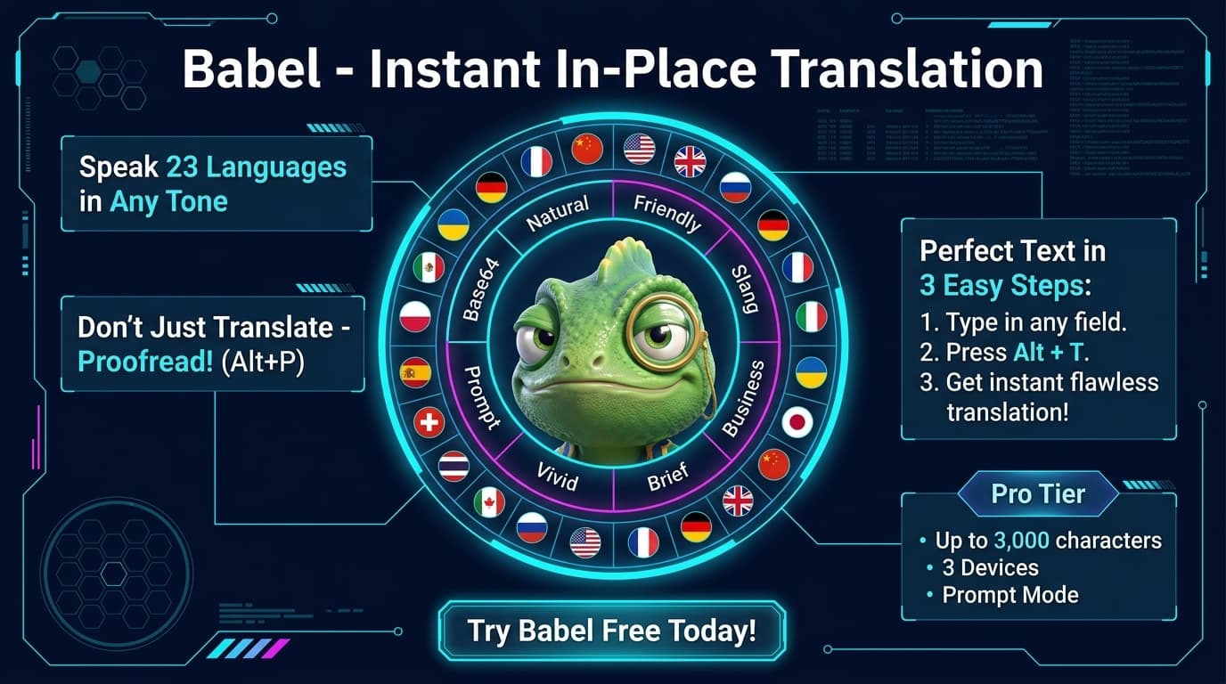 Babel in use