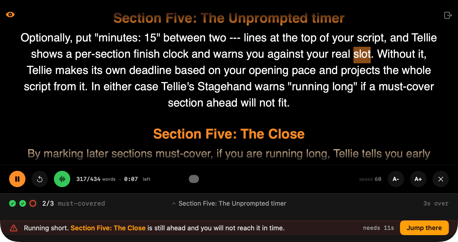 Tellie screenshot 3