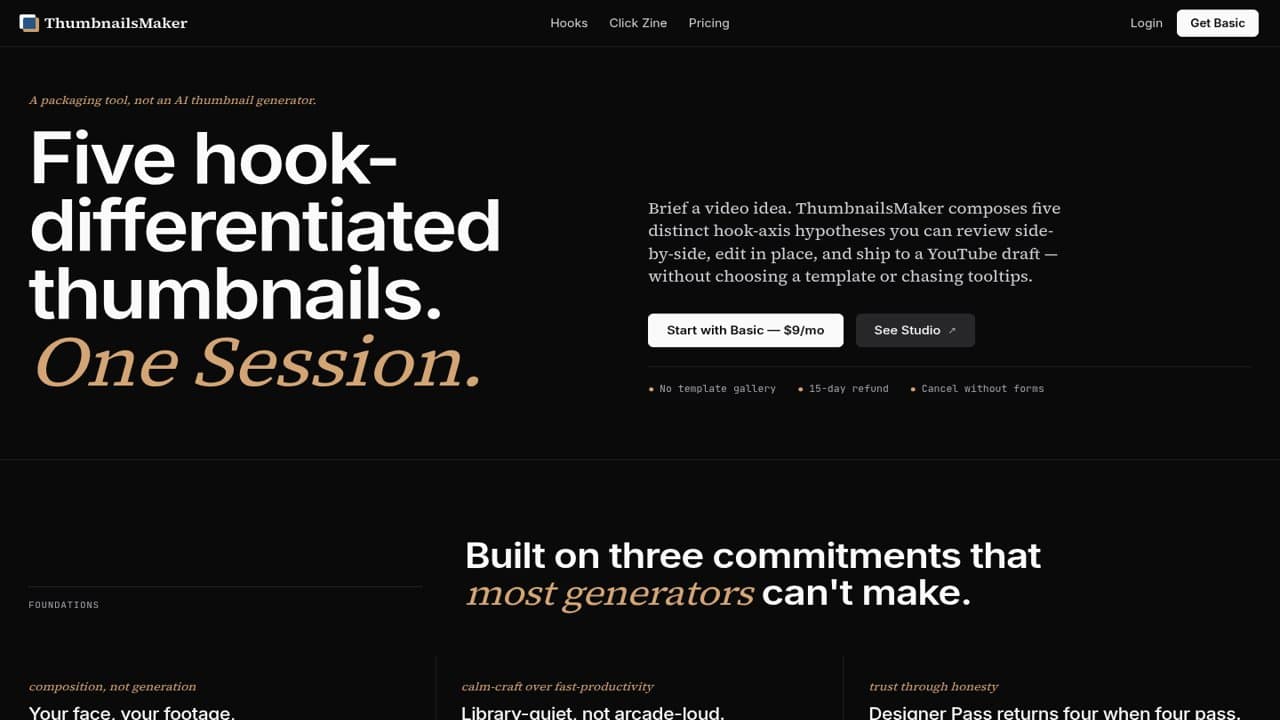ThumbnailsMaker in use