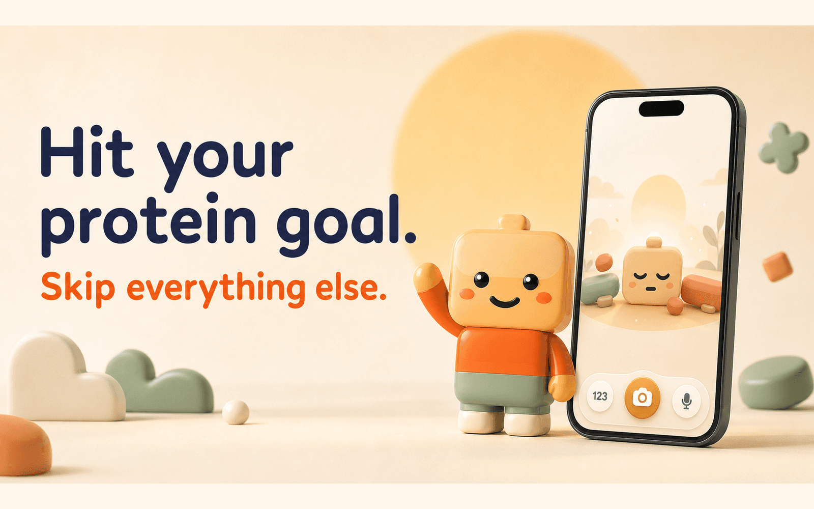 Protein Buddy in use