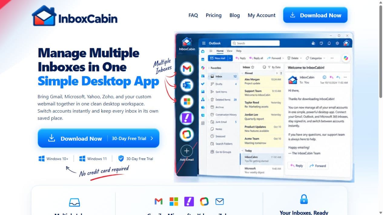 InboxCabin in use