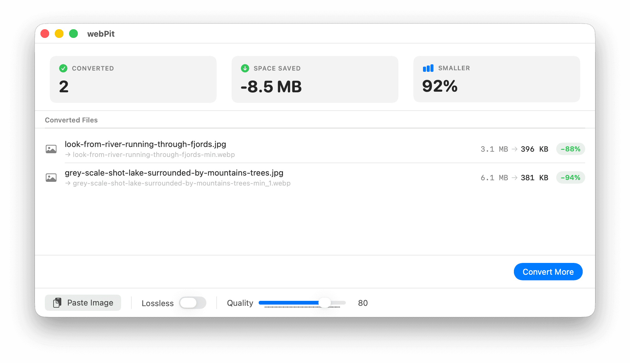 WebPit in use