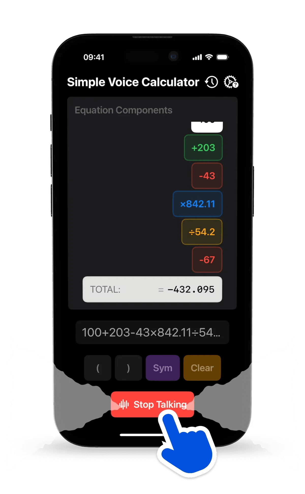 Simple Voice Calculator screenshot 2