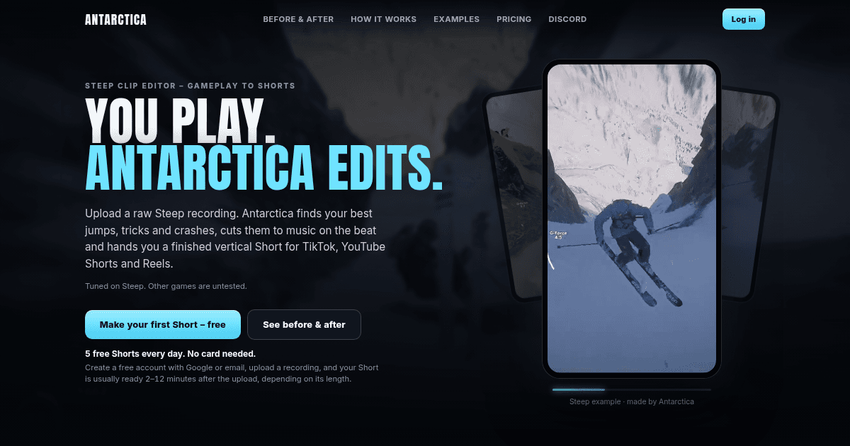 Antarctica in use