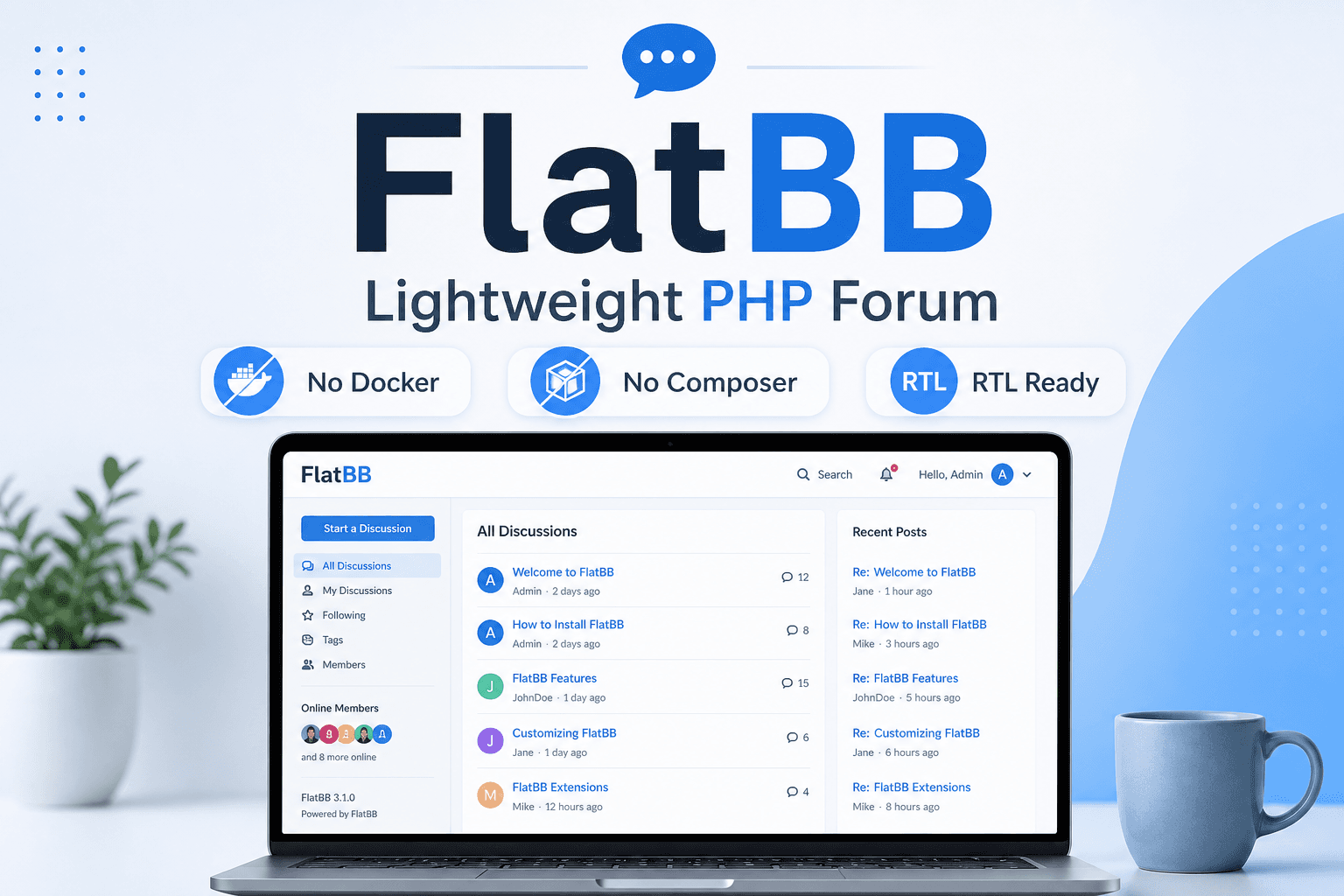 FlatBB in use