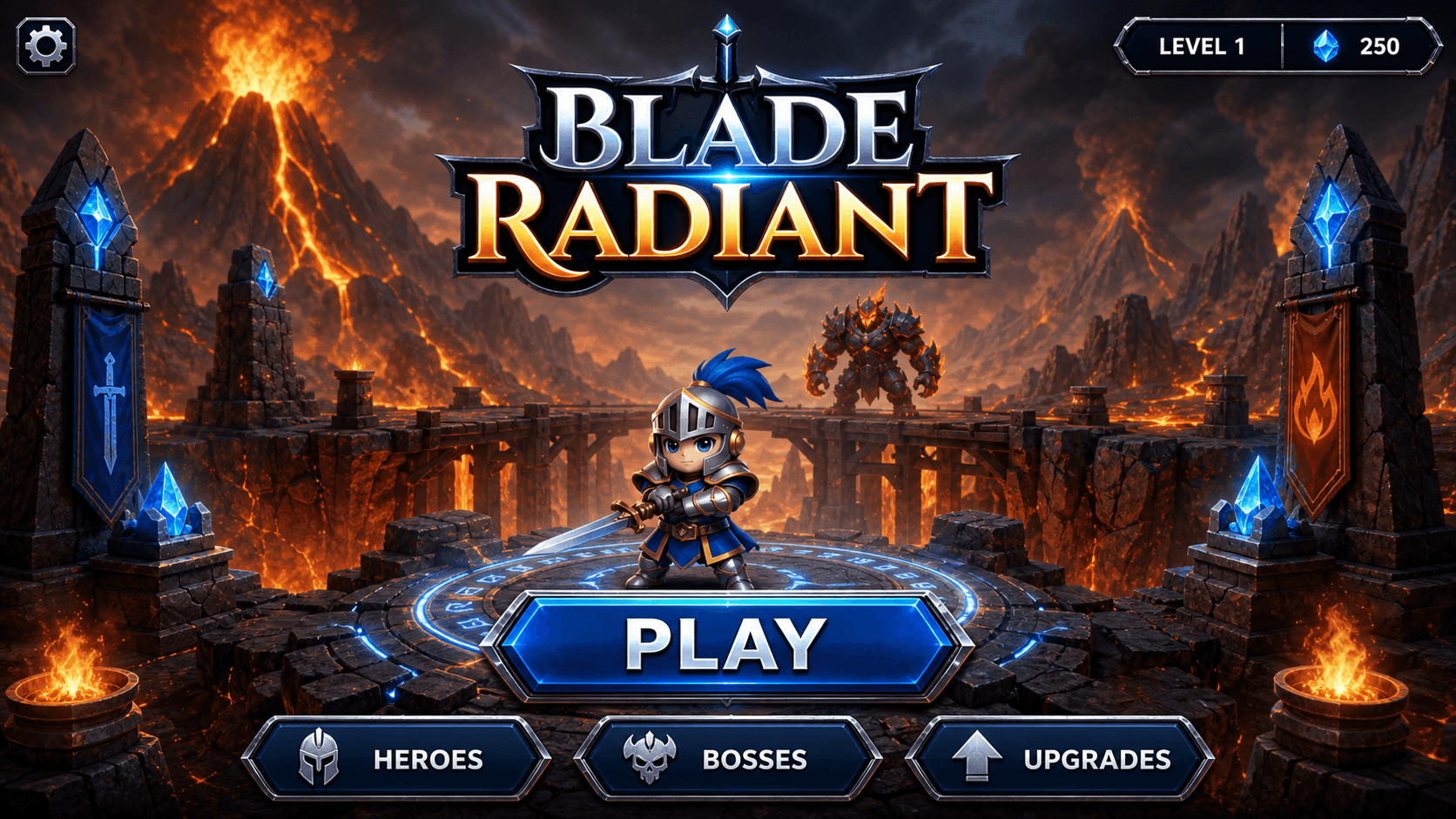 Blade Radiant - Slice Game in use