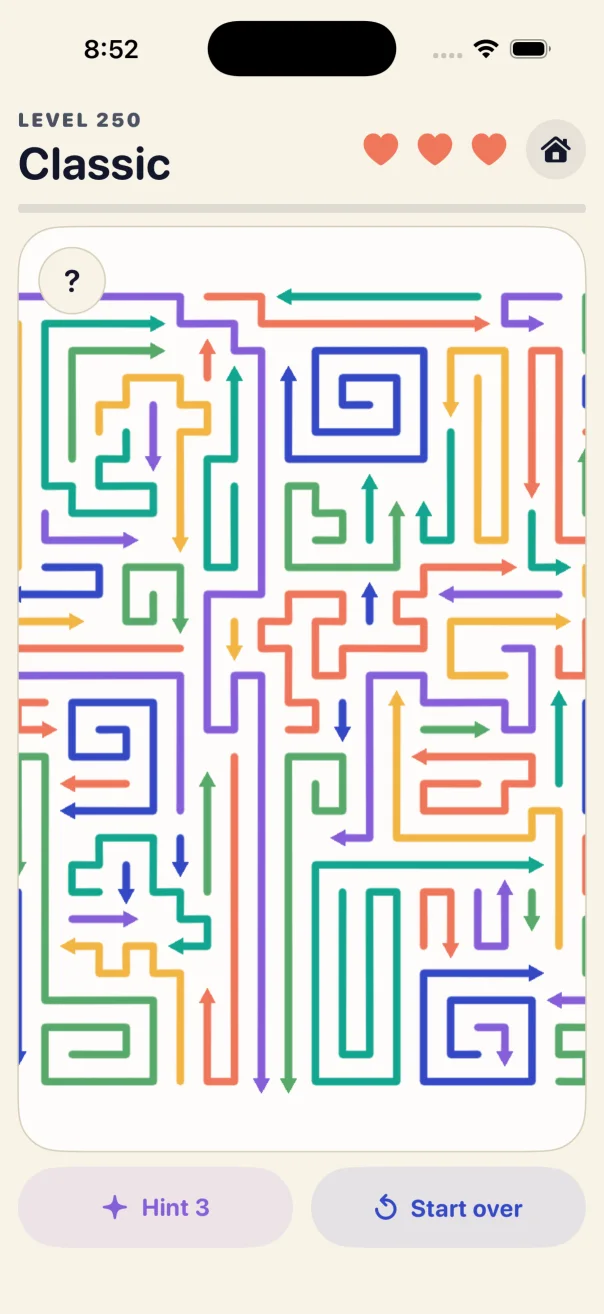 Arrow Puzzle Games in use
