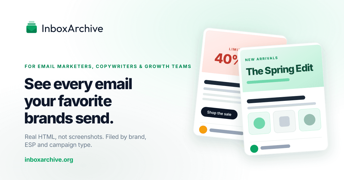 Inbox Archive in use
