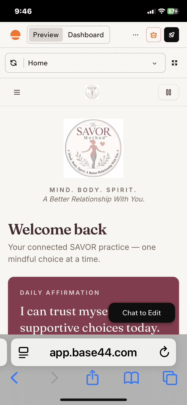 The SAVOR Method™ screenshot 2