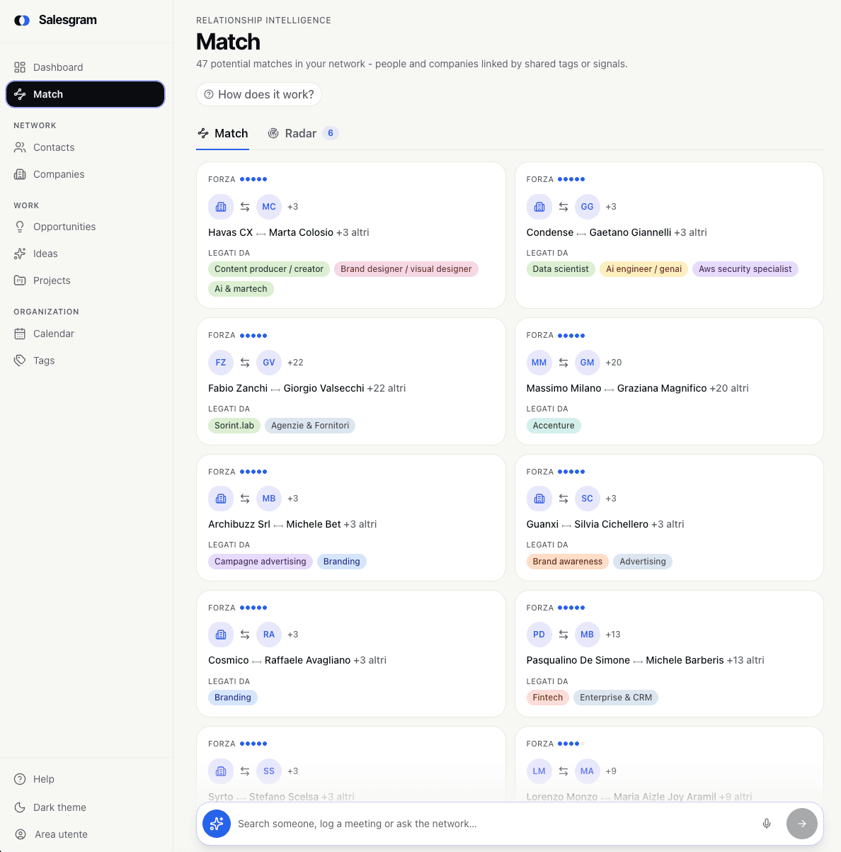 Salesgram screenshot 3
