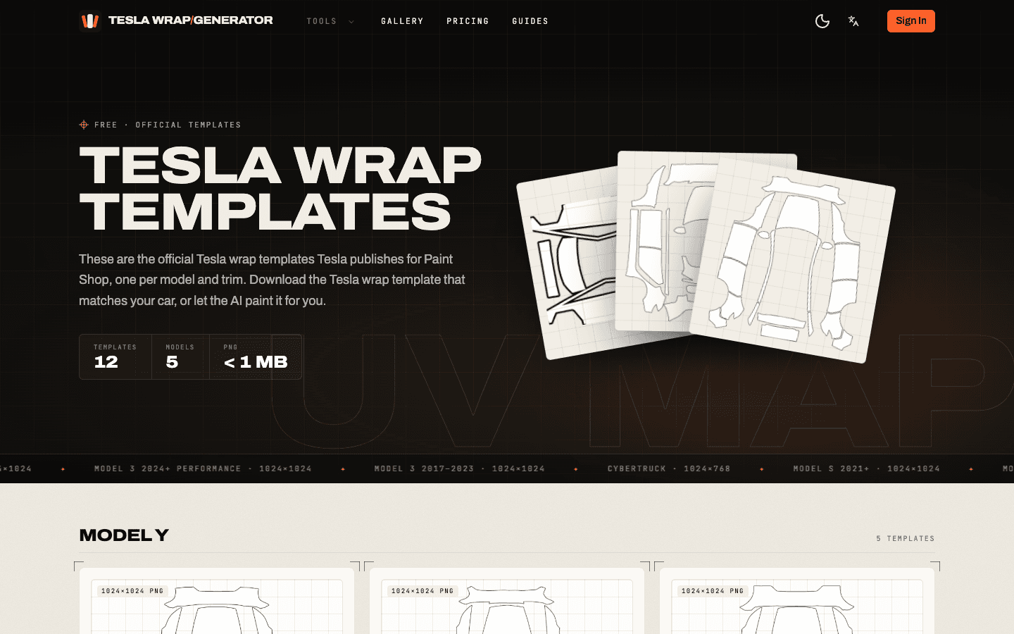 Tesla Wrap Generator in use