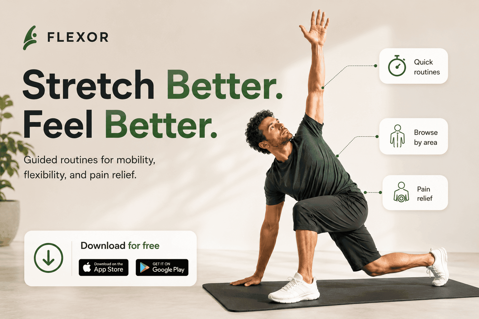 Flexor App in use