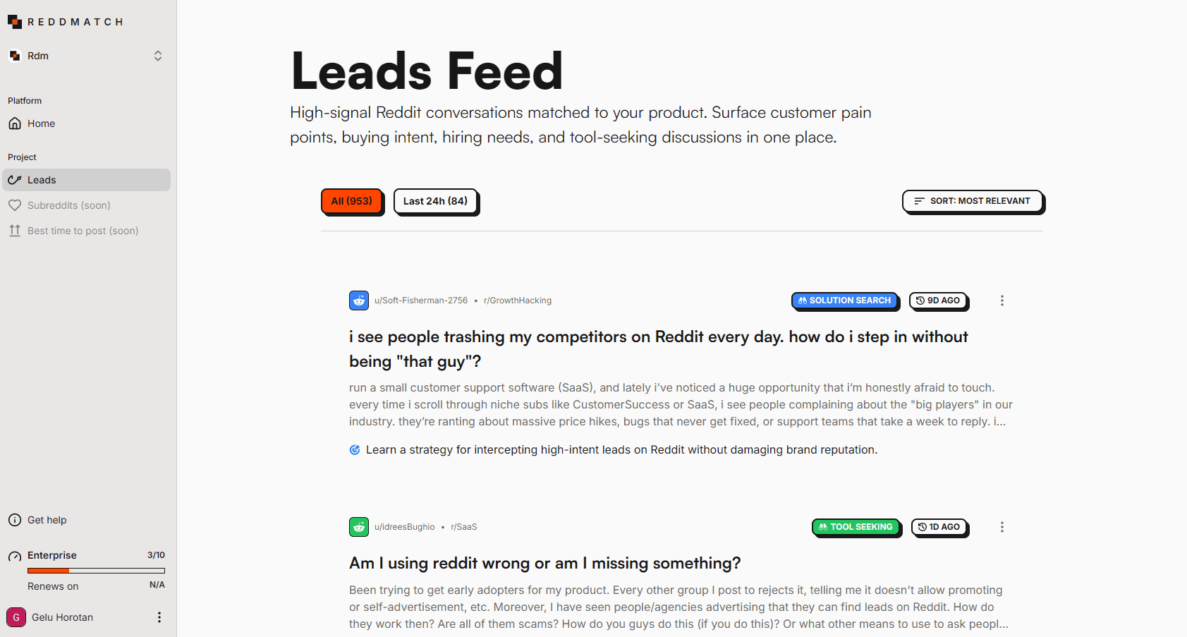 ReddMatch screenshot 4