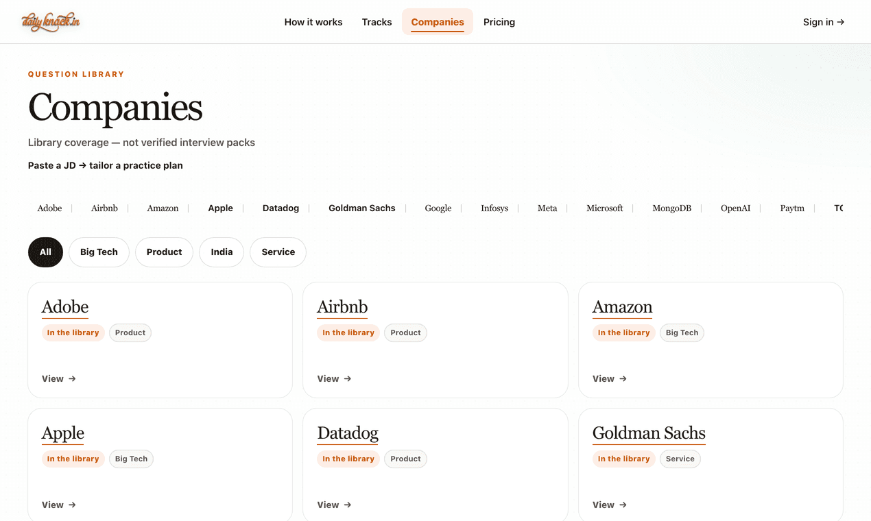 Dailyknack.in screenshot 5