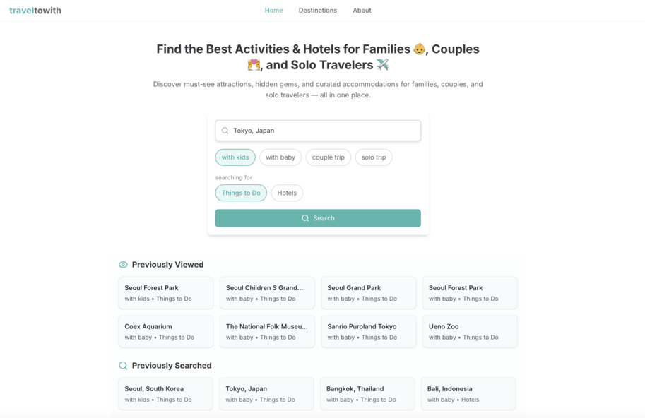 TravelToWith screenshot 2