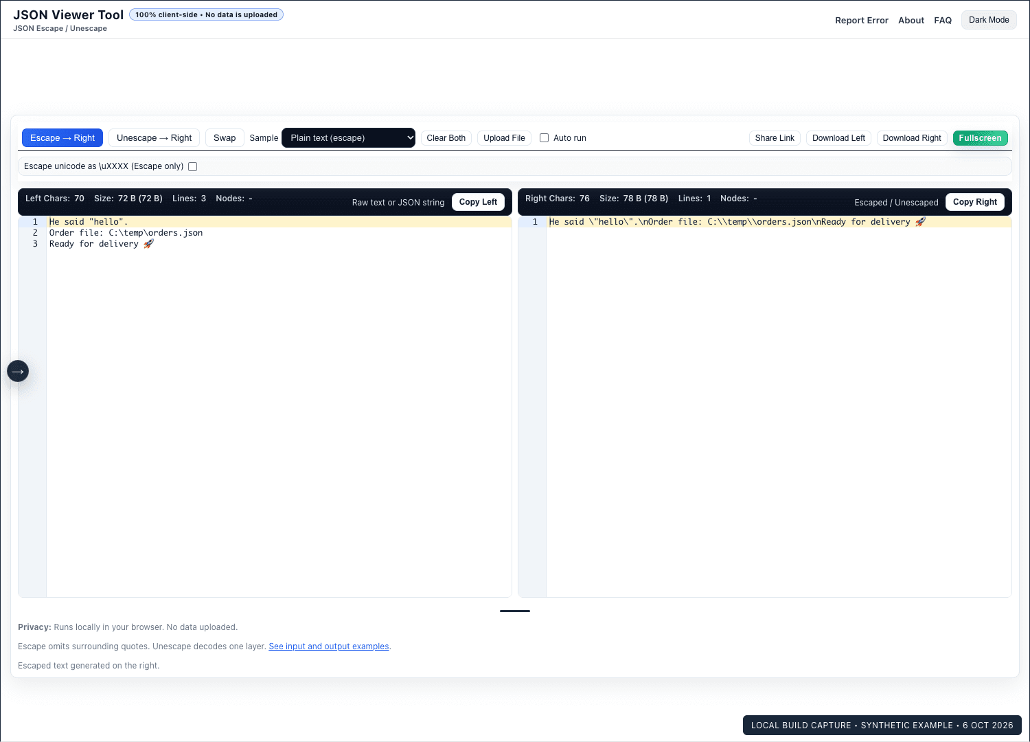 JSONViewerTool screenshot 4