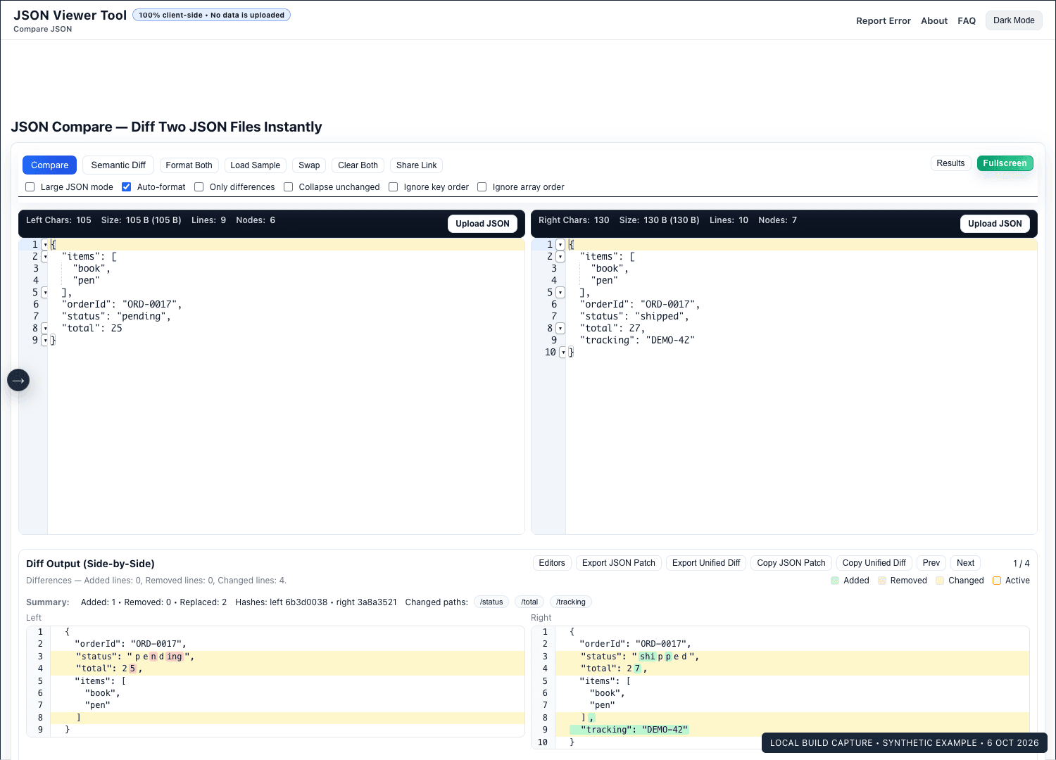 JSONViewerTool screenshot 3