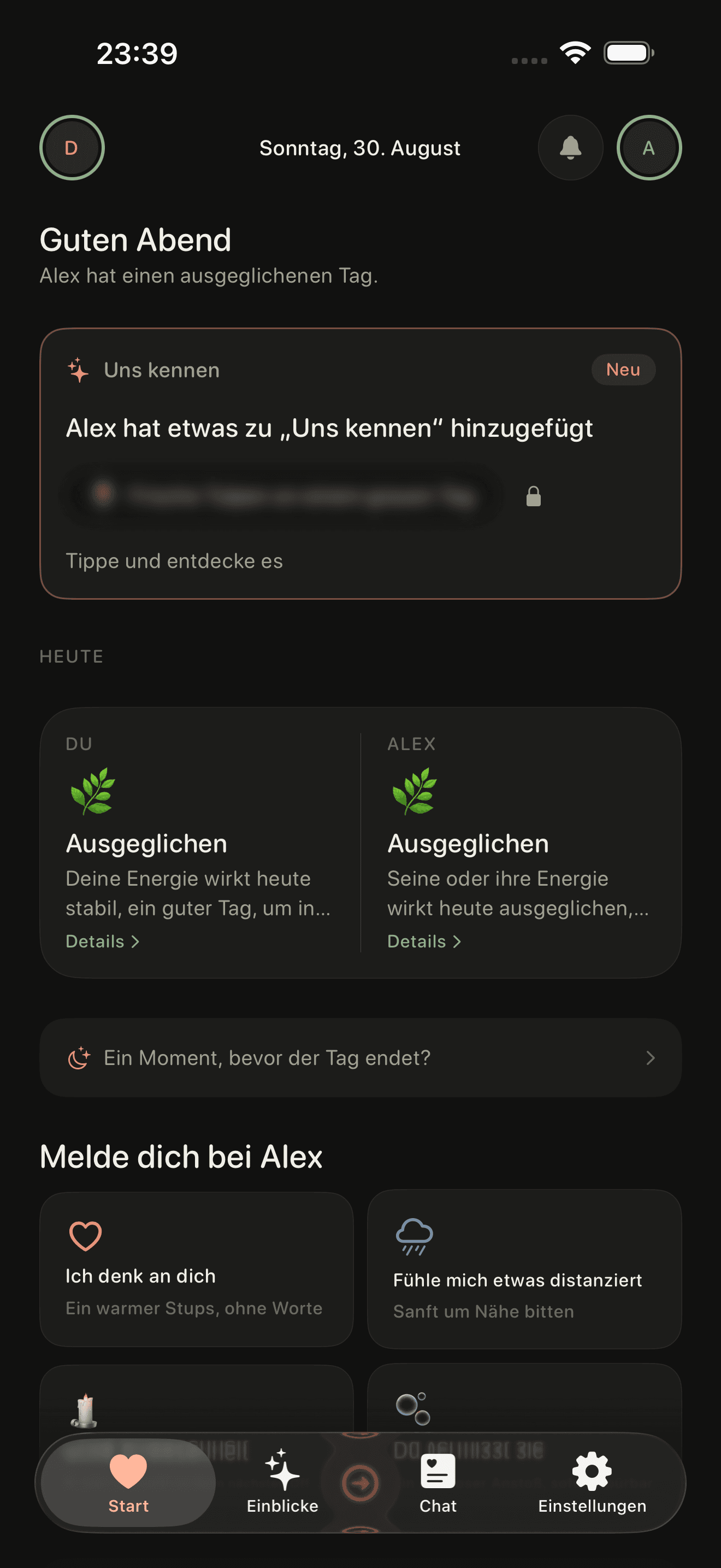 Pulse: couple wellness screenshot 2
