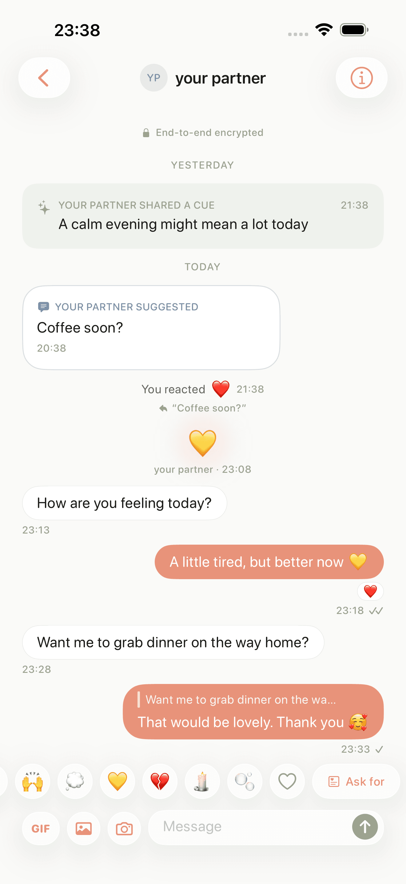 Pulse: couple wellness screenshot 3